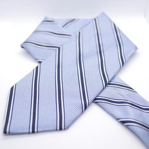 Brooks Brothers Whole Pattern Silk Necktie Light Blue