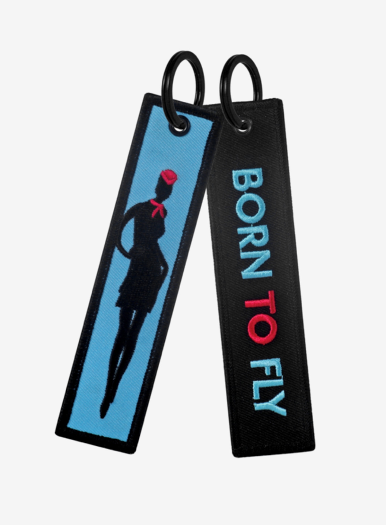 Bag Tag Keychain「Born To Fly」
