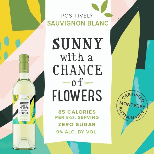 【SUNNY WITH A CHANCE OF FROWERS】ソーヴィニヨン・ブラン　Sauvignon Blanc