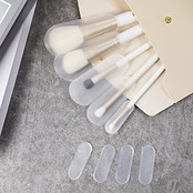 Aieve メイクブラシ 汚れ防止カバー 11枚 メイクブラシケース ブラシガード 化粧ブラシキャップ 化粧筆 カバー 毛先 広がり防止 収納 持ち運び 毛先崩れ防止 チークブラシ アイシャドウブラシ 携帯用 旅行用