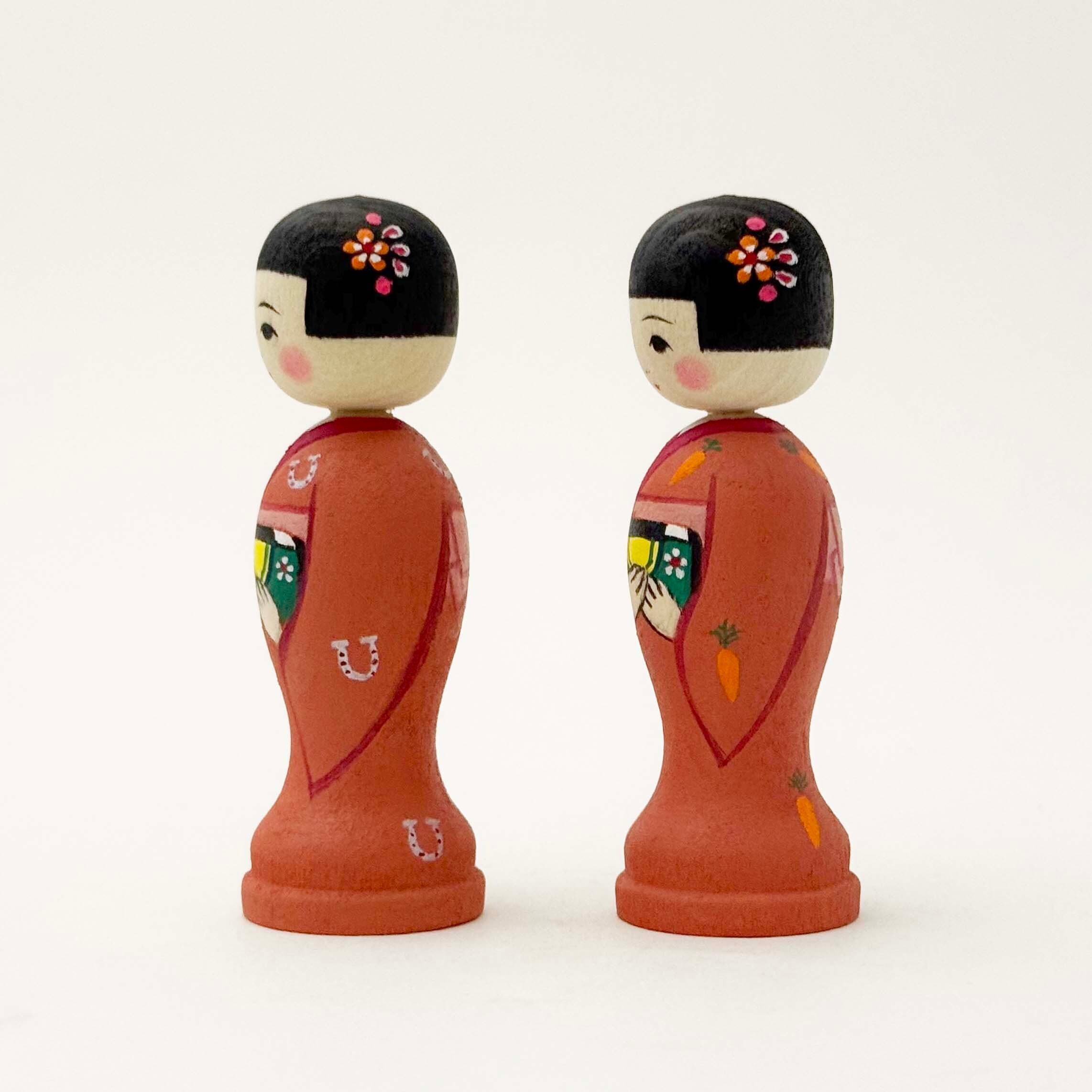 干支 午娘こけし（笹原綾工人）