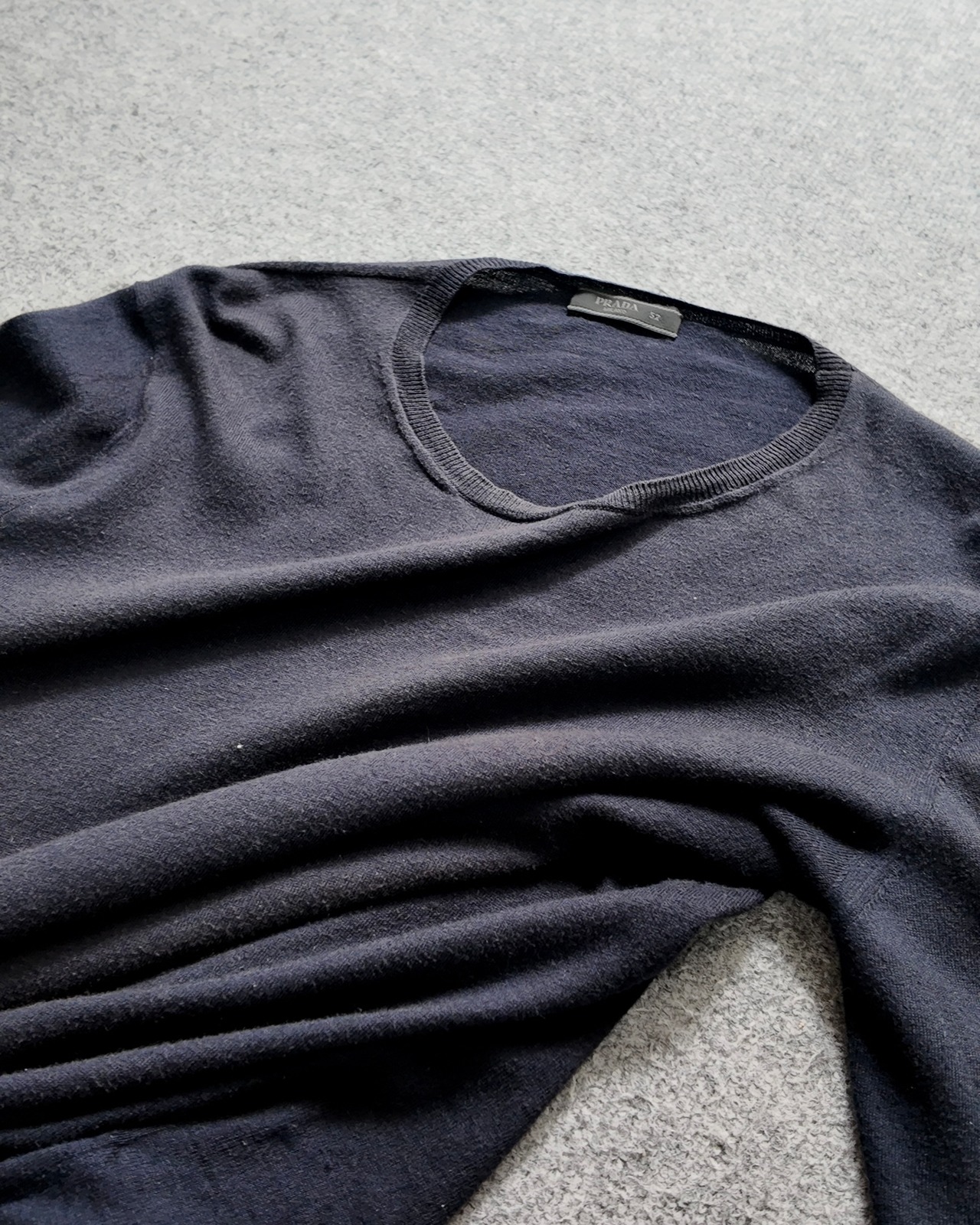 【2018/SS PRADA】basic faded knit