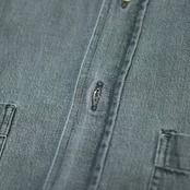 marlboro classics yarn-dye fade color denim shirt