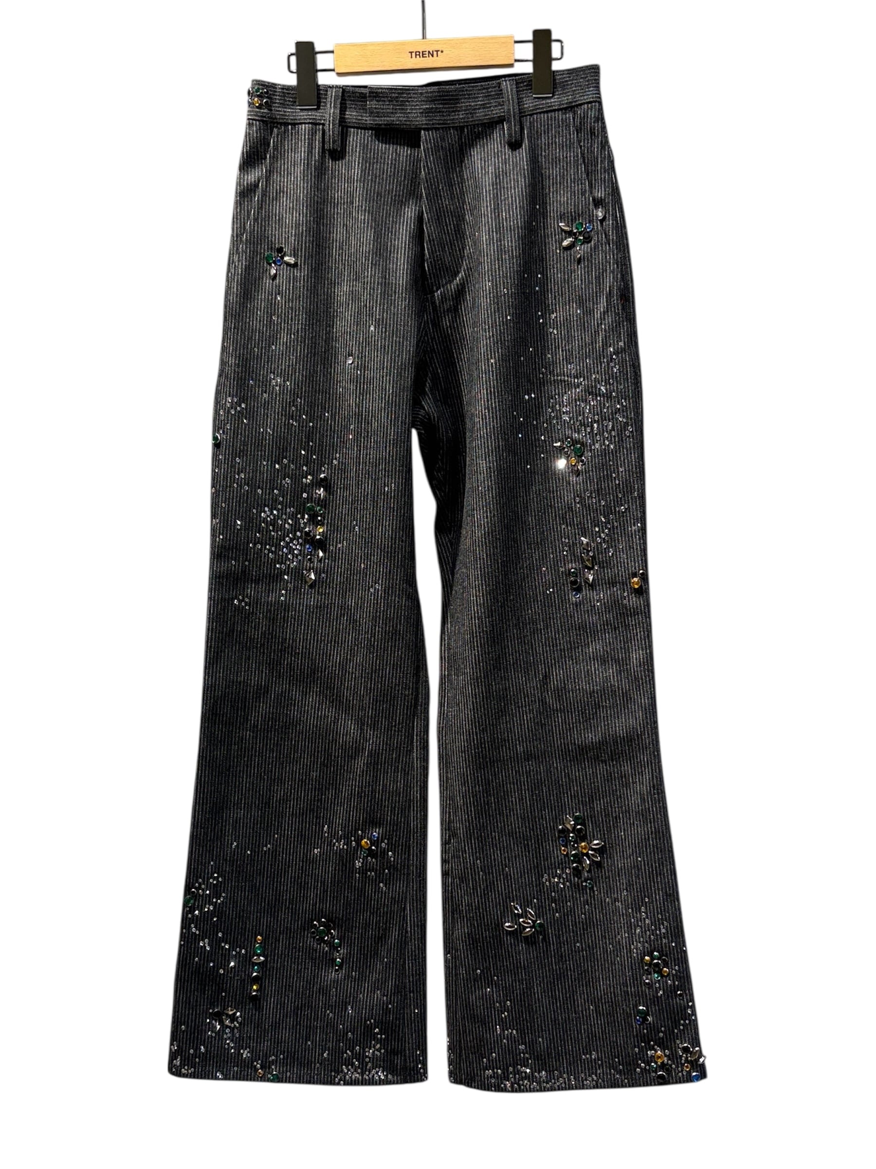 FETICO フェティコ　ハイウエストパンツ 25SS】FETICO フェティコ /ROSE DENIM HIGH-WAIST JEANS / デニム