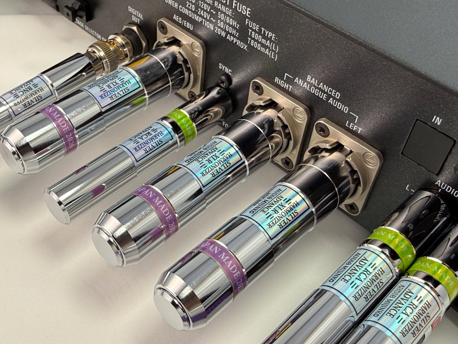 SILVER HARMONIZER XLR-F ADVANCE | オーディオみじんこ