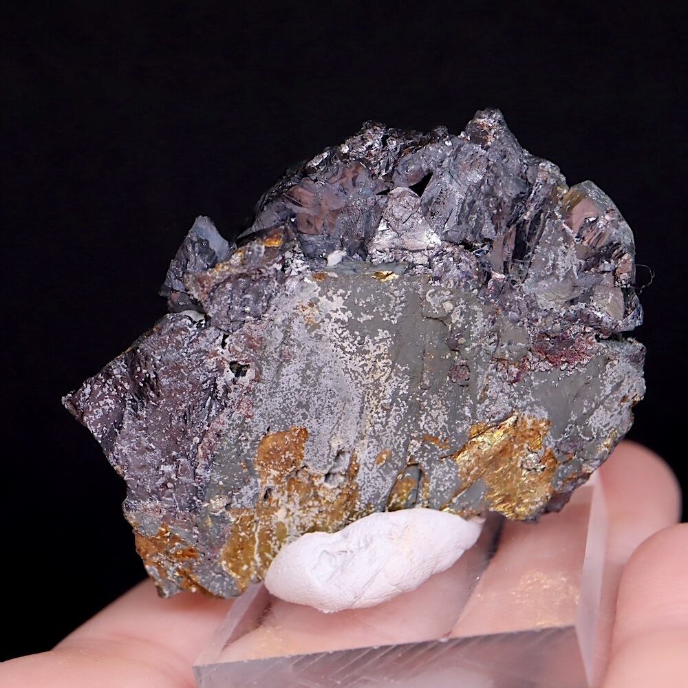 ペルー産 四面砒銅鉱 + 安四面銅鉱 + 水晶31.3g TTD009 原石 ペルー産 四面砒銅鉱 + 安四面銅鉱 + 水晶31.3g TTD009 原石