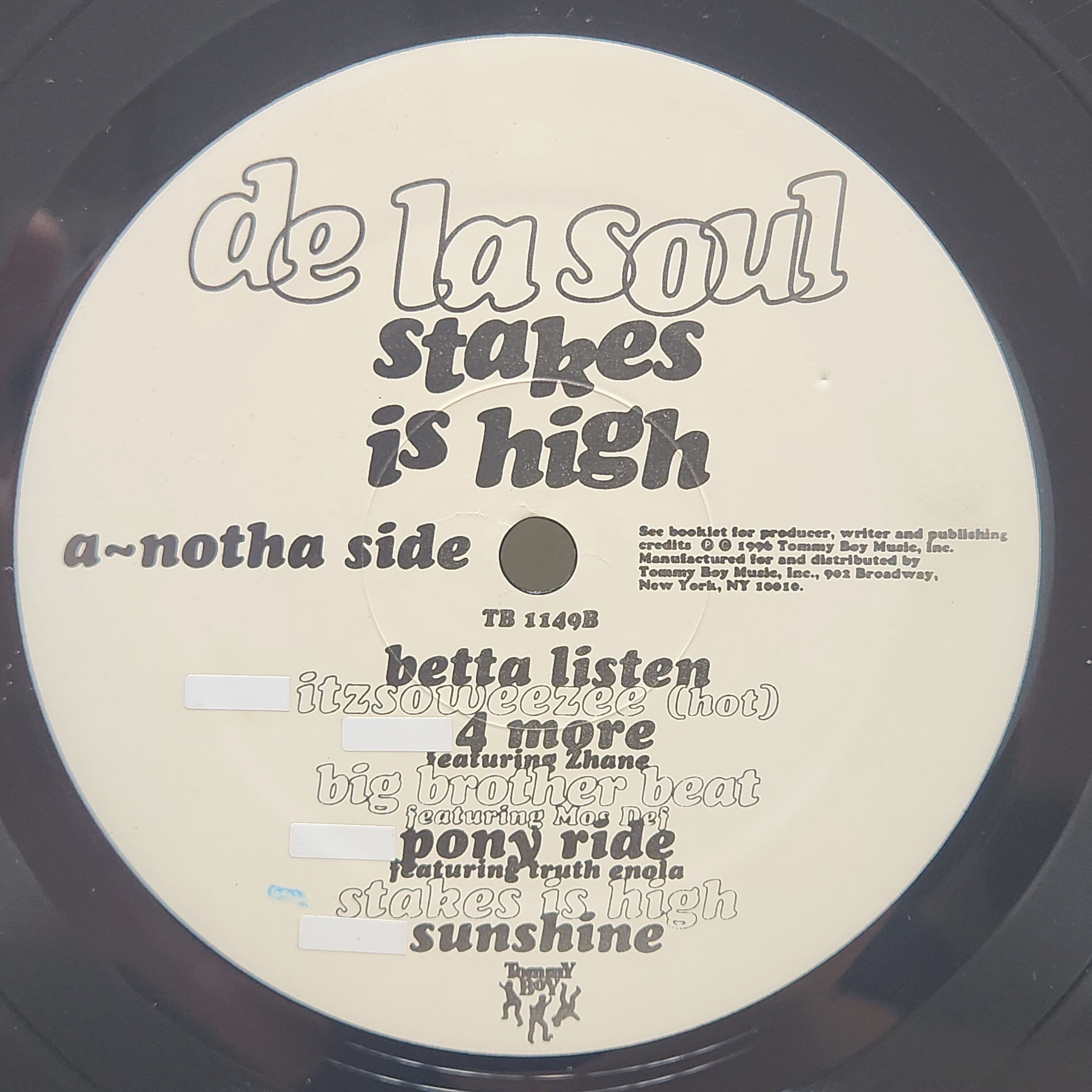 De La Soul / Stakes Is High [TB 1149] - 画像4