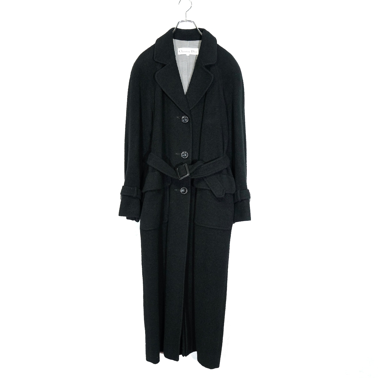 Christian Dior WOOL BELTED DESIGN LONG COAT/クリスチャンディオール 