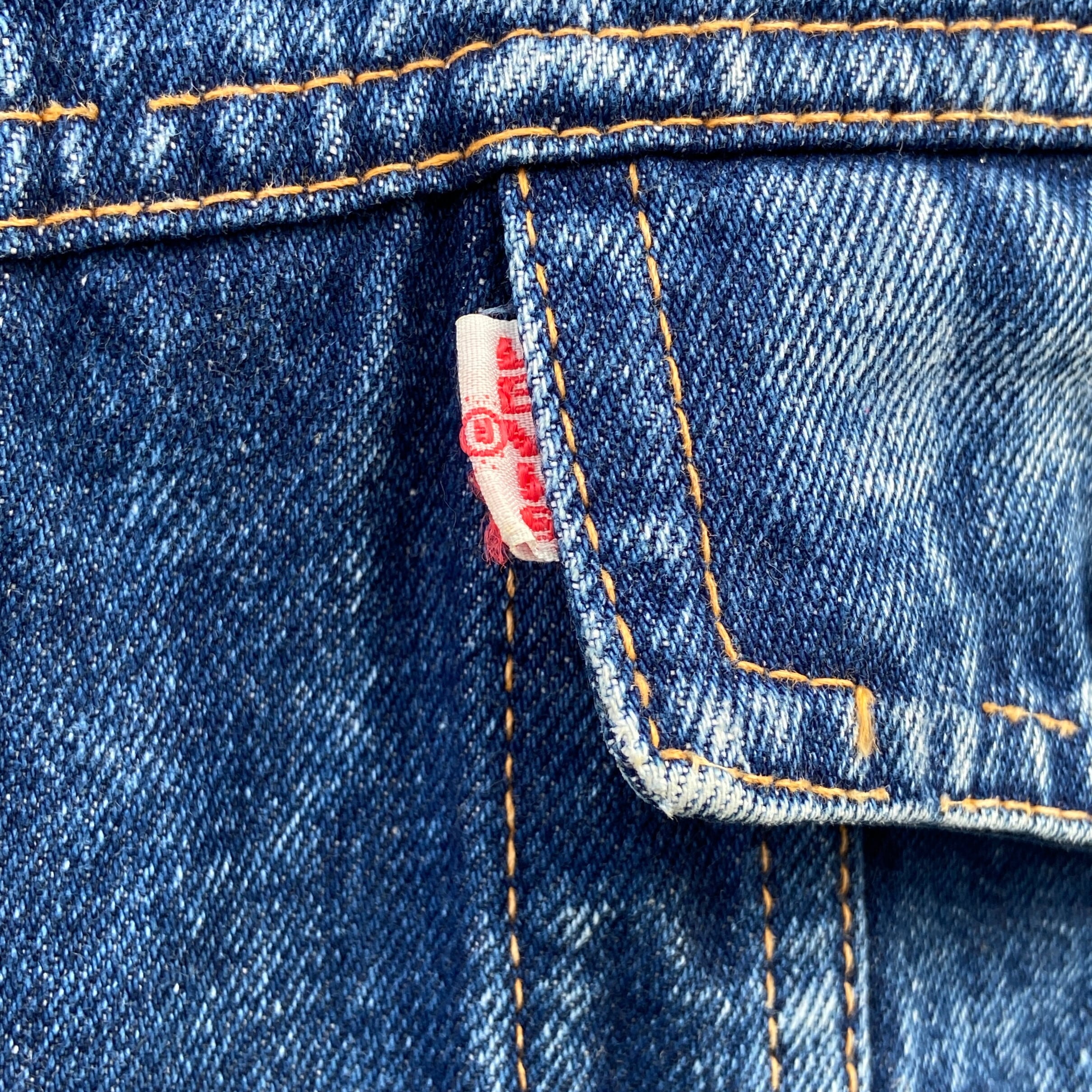 90年代 リーバイス 白タブ 復刻 ビッグE ケミカルウォッシュ デニム 