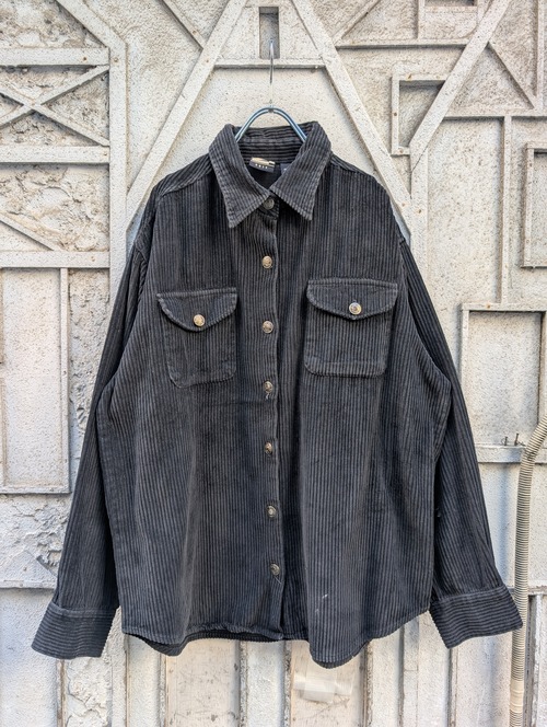 "CORDUROY WORK SHIRT JACKET"