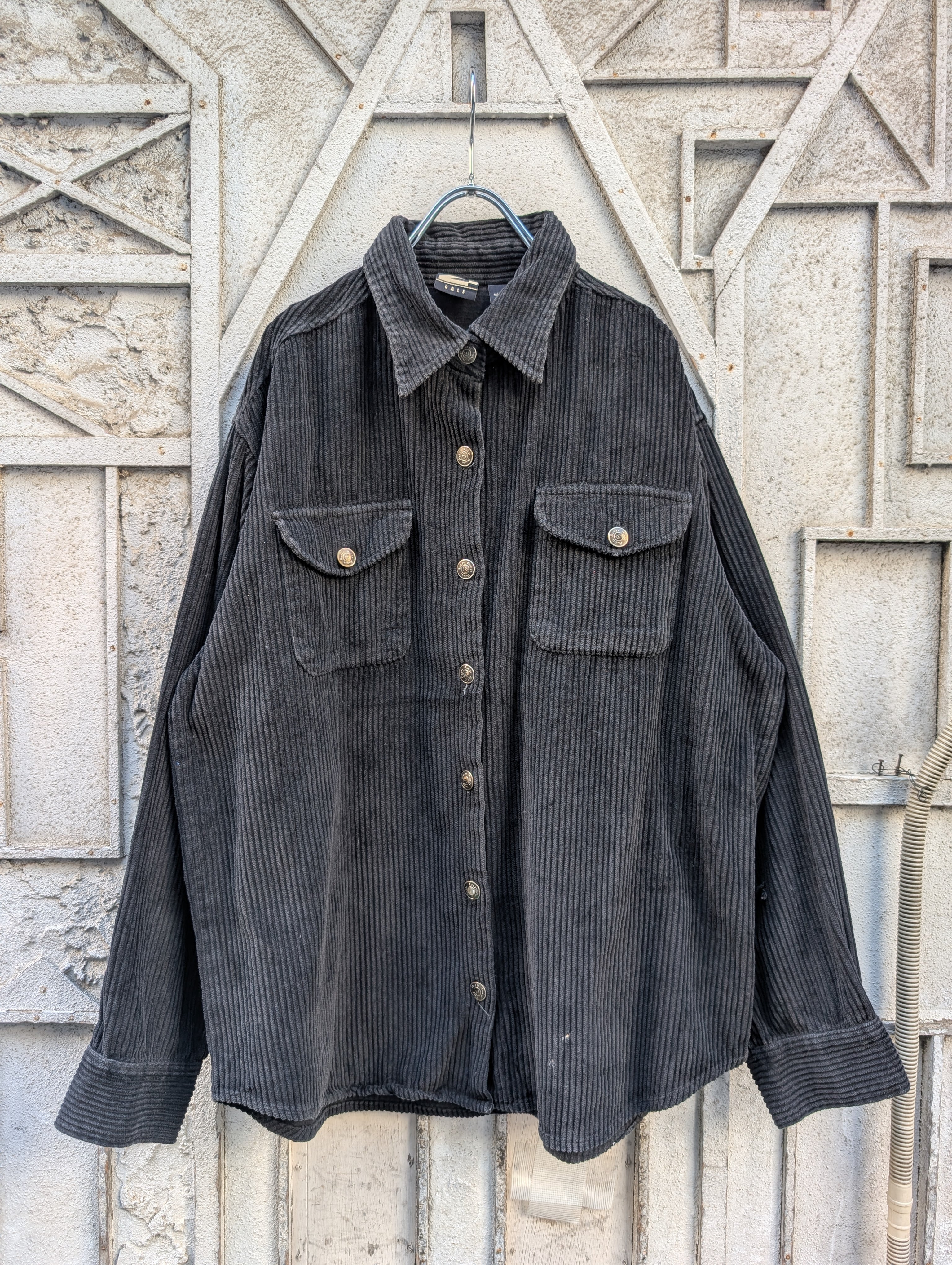 "CORDUROY WORK SHIRT JACKET"
