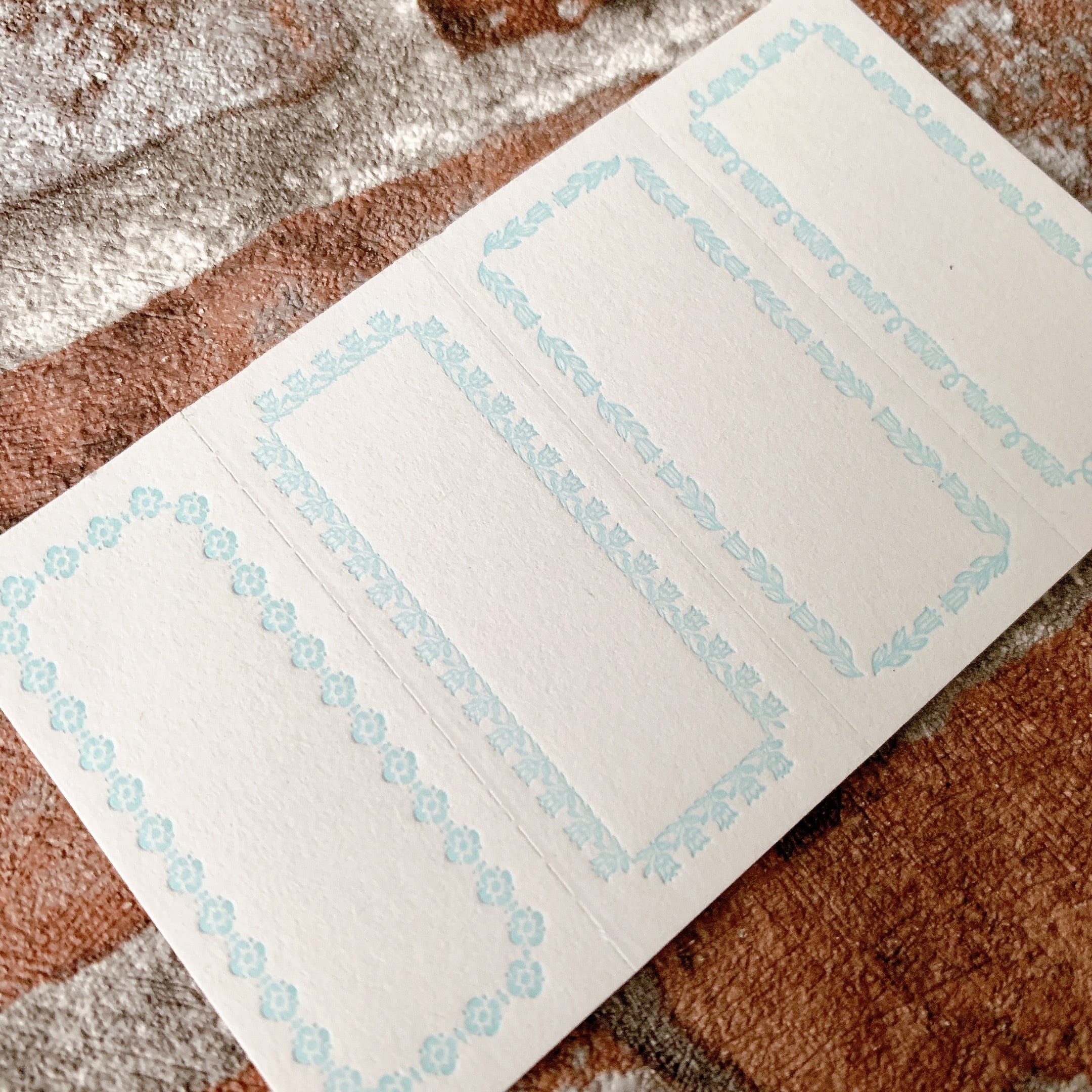 限定色 4 ornament label book【frame/SAKURA・MIZUASAGI】ラベル