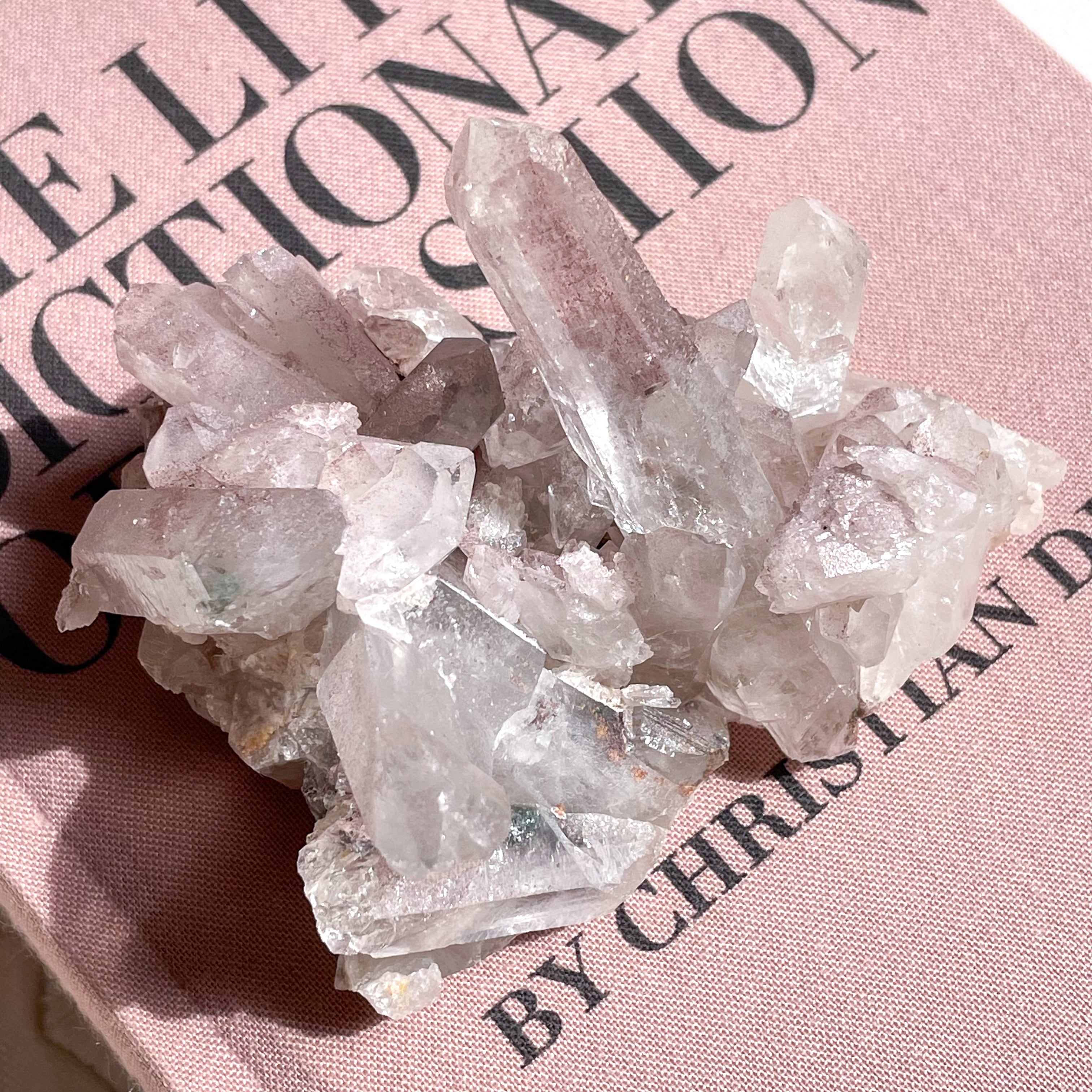 Sparkly Purple Quartz Cluster 2 ✧ キラキラパープルの水晶クラスター