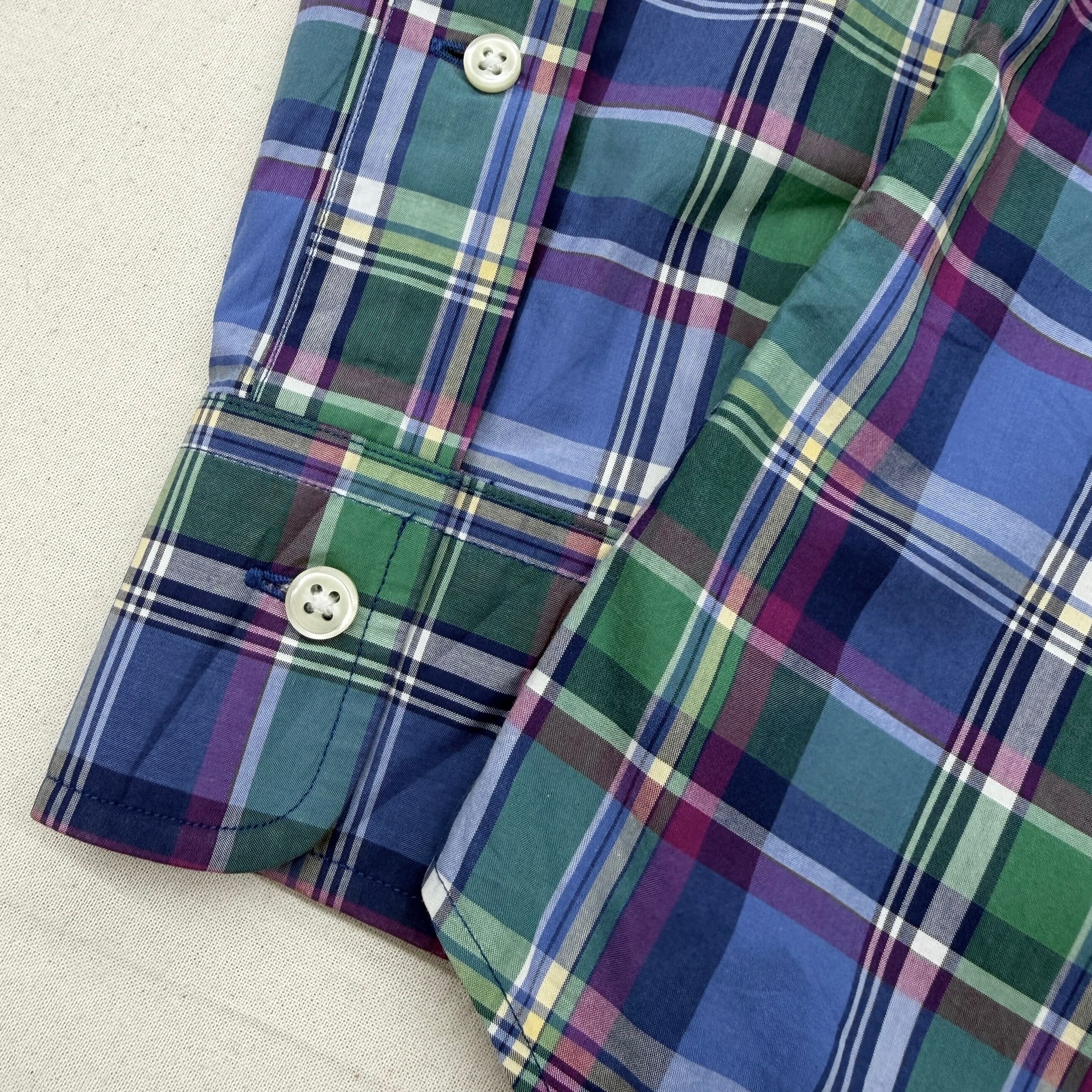 Polo ralph lauren】 check shirt ラルフローレン チェックシャツ slim