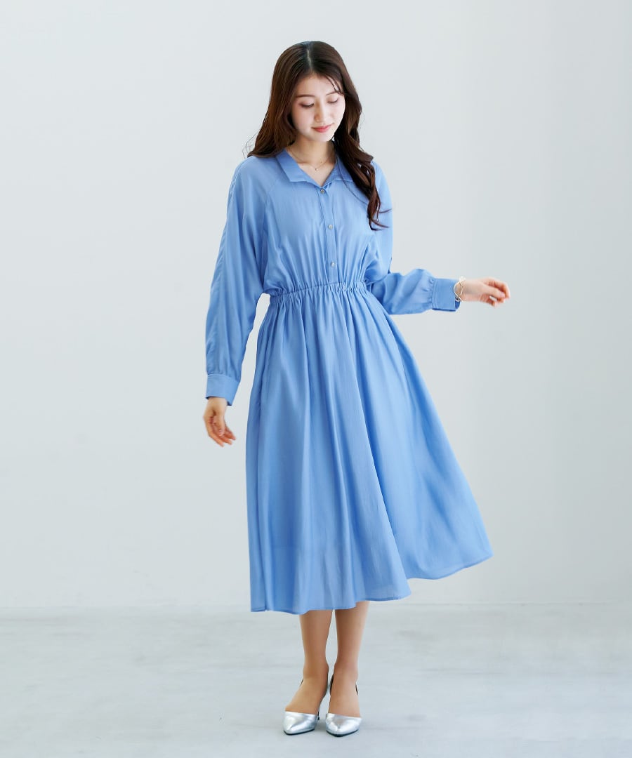 SALE 60％OFF】【 上品に揺れる 】シルキーローン・ウエスト