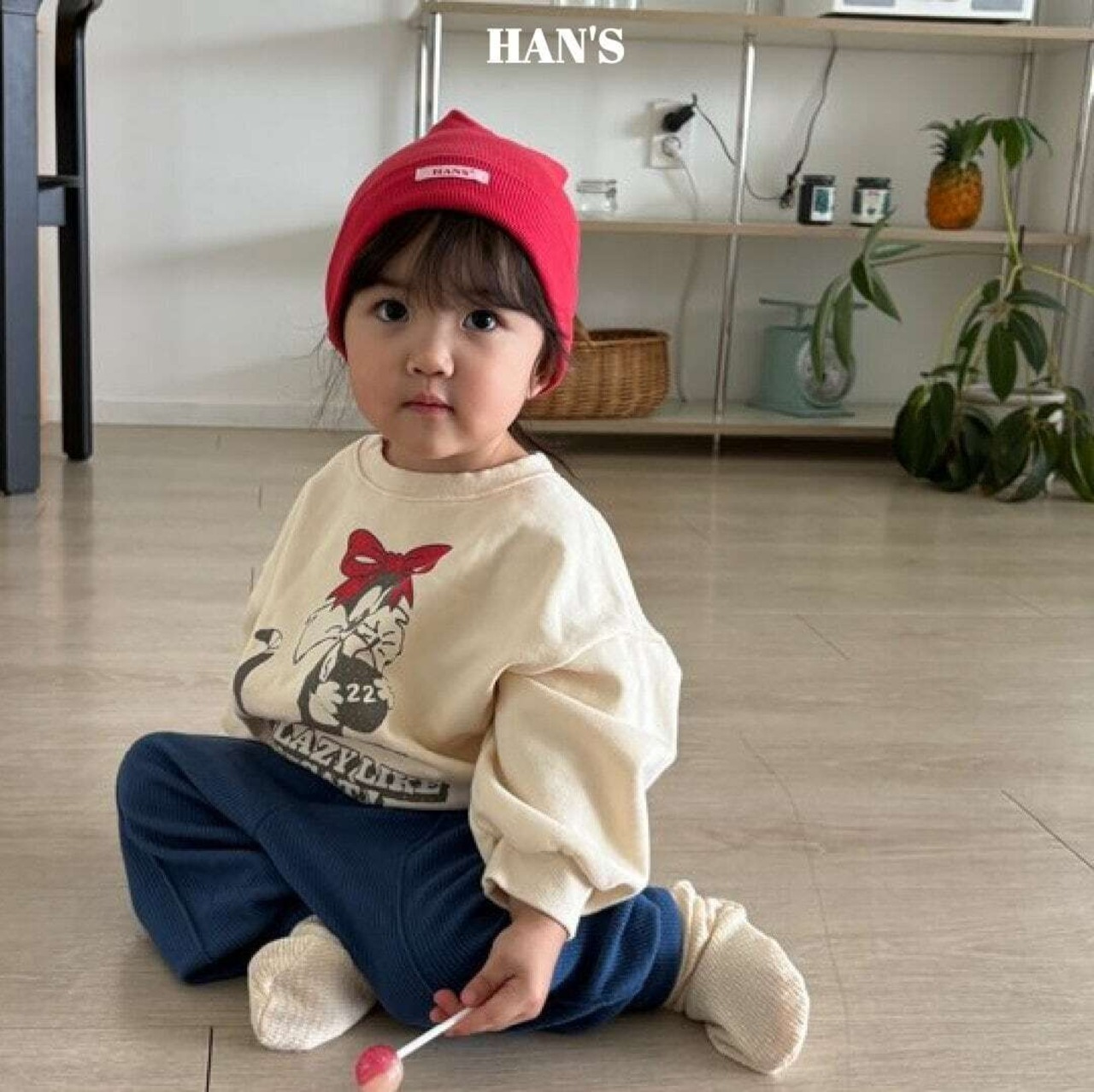 【取寄/韓国直送】Hans リボンキャットMTM｜秋服｜韓国子供服｜26/AT