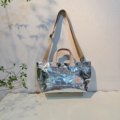 大人気！再入荷　regalo　メタリック3WAYトート(小)