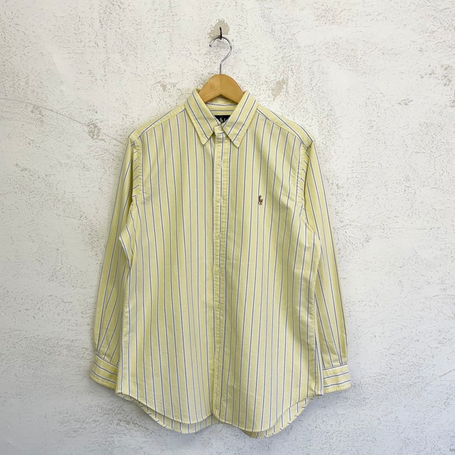 90's Ralph Lauren ボタンダウンシャツ ストライプ size/15 1/2 ラルフローレン | ANY
