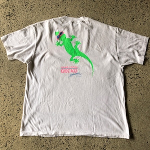 【315】Tシャツ GECKO ヤモリ HAWAII ハワイ トカゲ 爬虫類