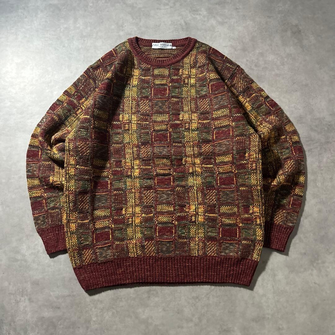 80～90s】L.L.Bean エルエルビーン ウールジャケット ネイティブ柄
