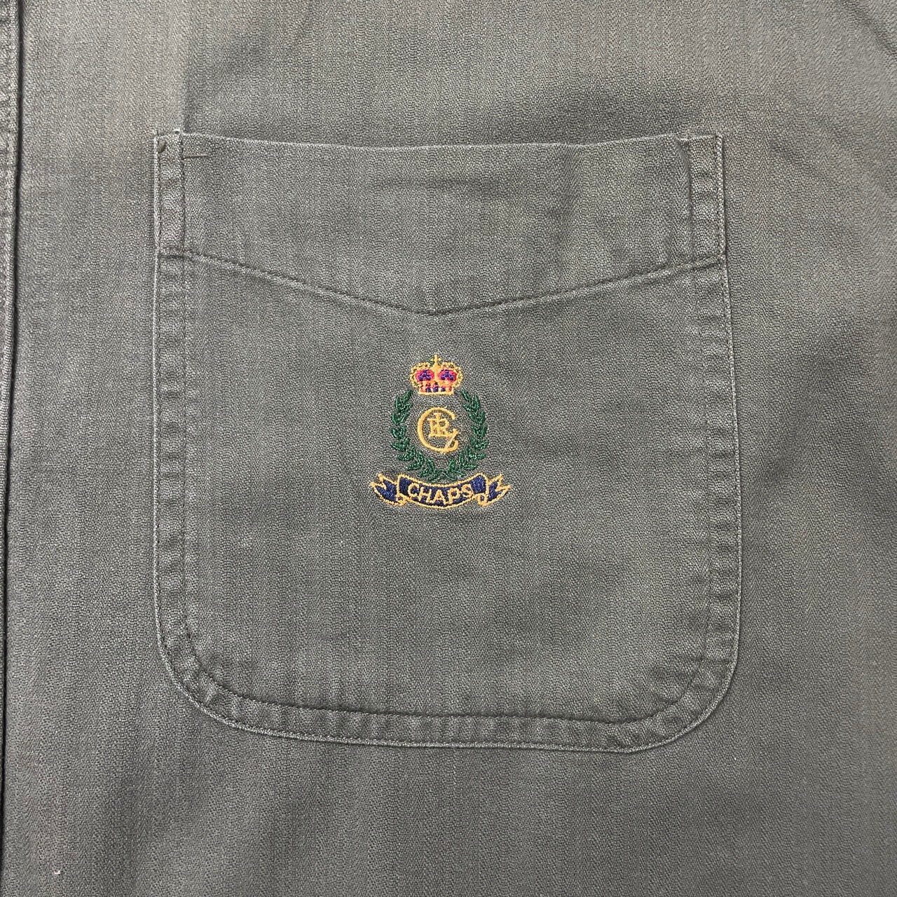 90年代 CHAPS Ralph Lauren チャップス ラルフローレン 長袖シャツ 