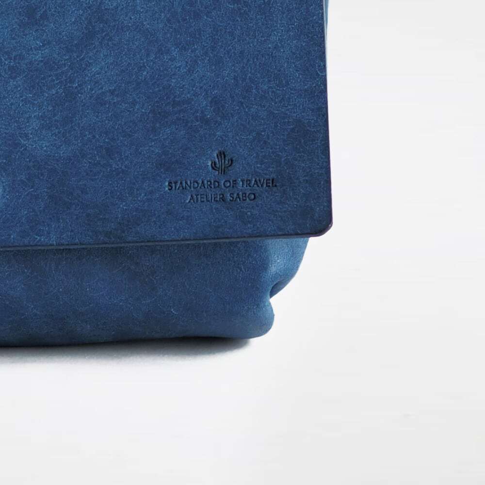 斜めがけショルダーバッグ（Sサイズ）【ブルー】 | 革小物