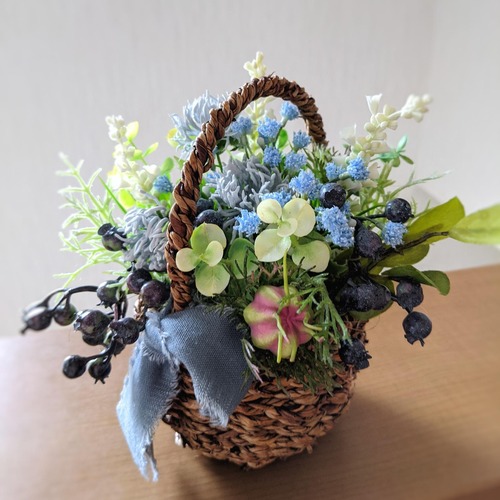 青の花かご ～Blue Arrangement