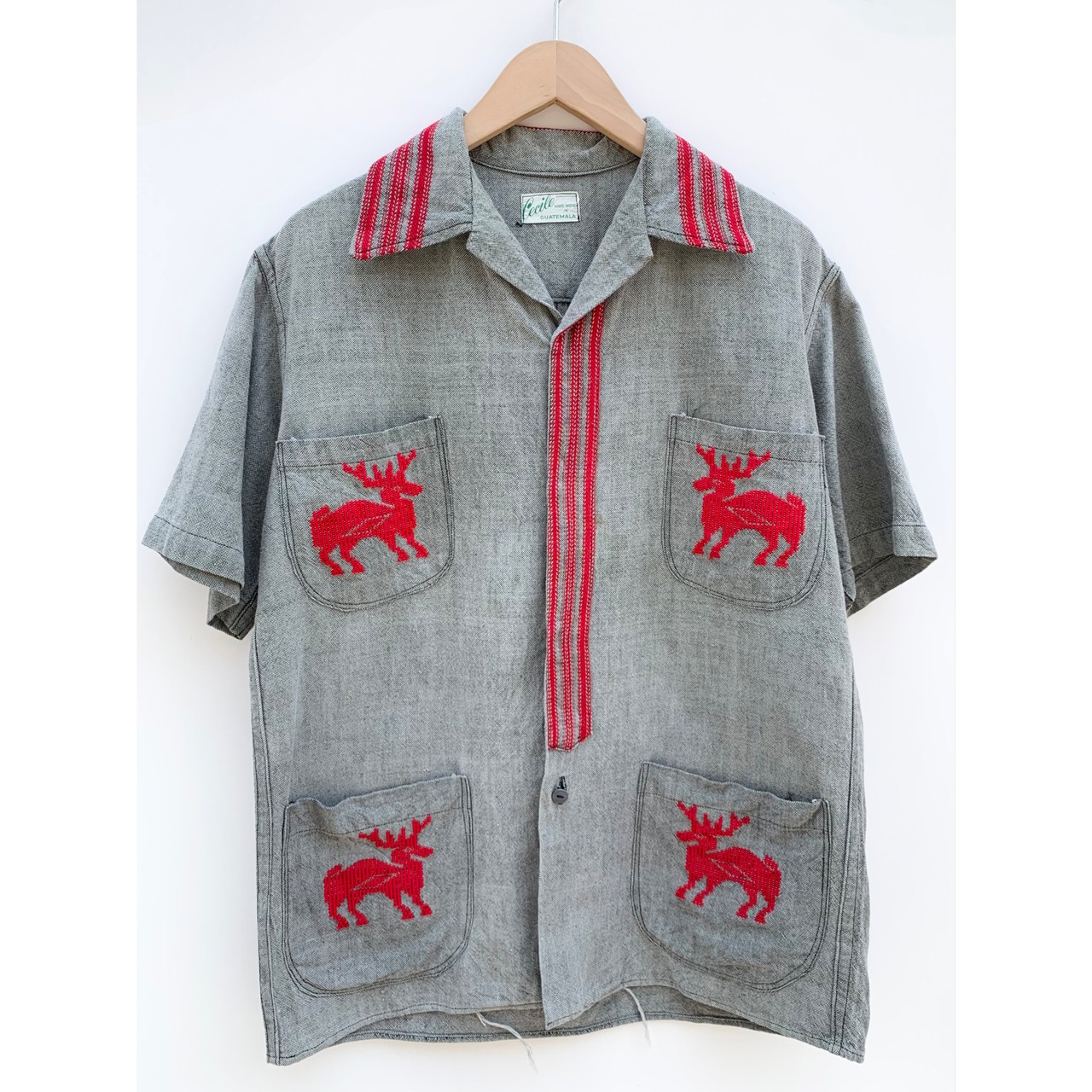 70s GUATEMALA S/S SHIRT Size L程_1