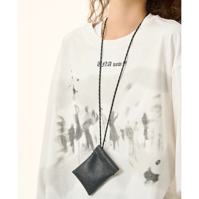 silhouette graphic long tee　シルエットグラフィックロングティー　J2165
