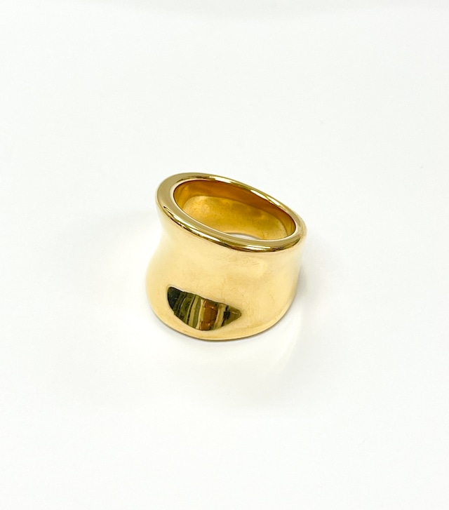 BULKY GOLD RING ゴールド