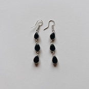 Black Onyx Drop Pierce