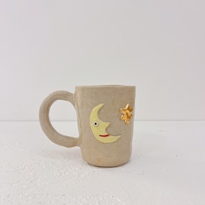 【Koyomi Yanagimoto】陶器／moon マグカップ①
