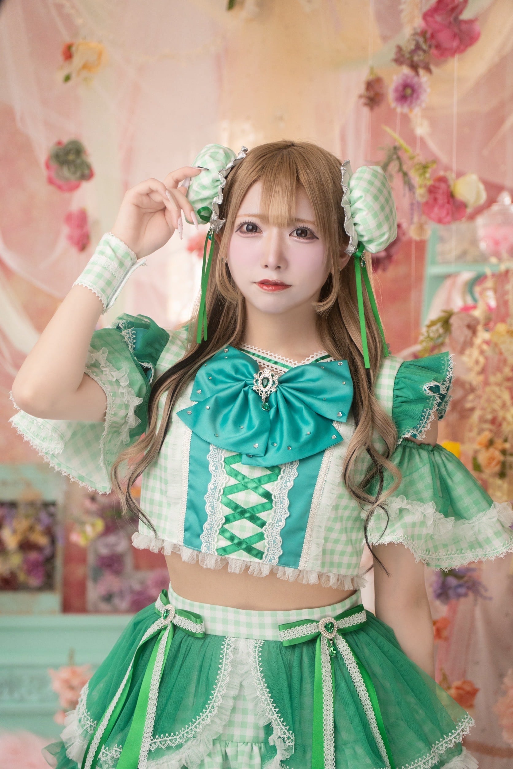 デコチェキ〜キョンシー～【永井 里桜】 | サクヤコノハナ official