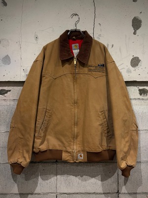 【Caka otto】 "Carhartt" Embroidery Loose Santa Fe Jacket