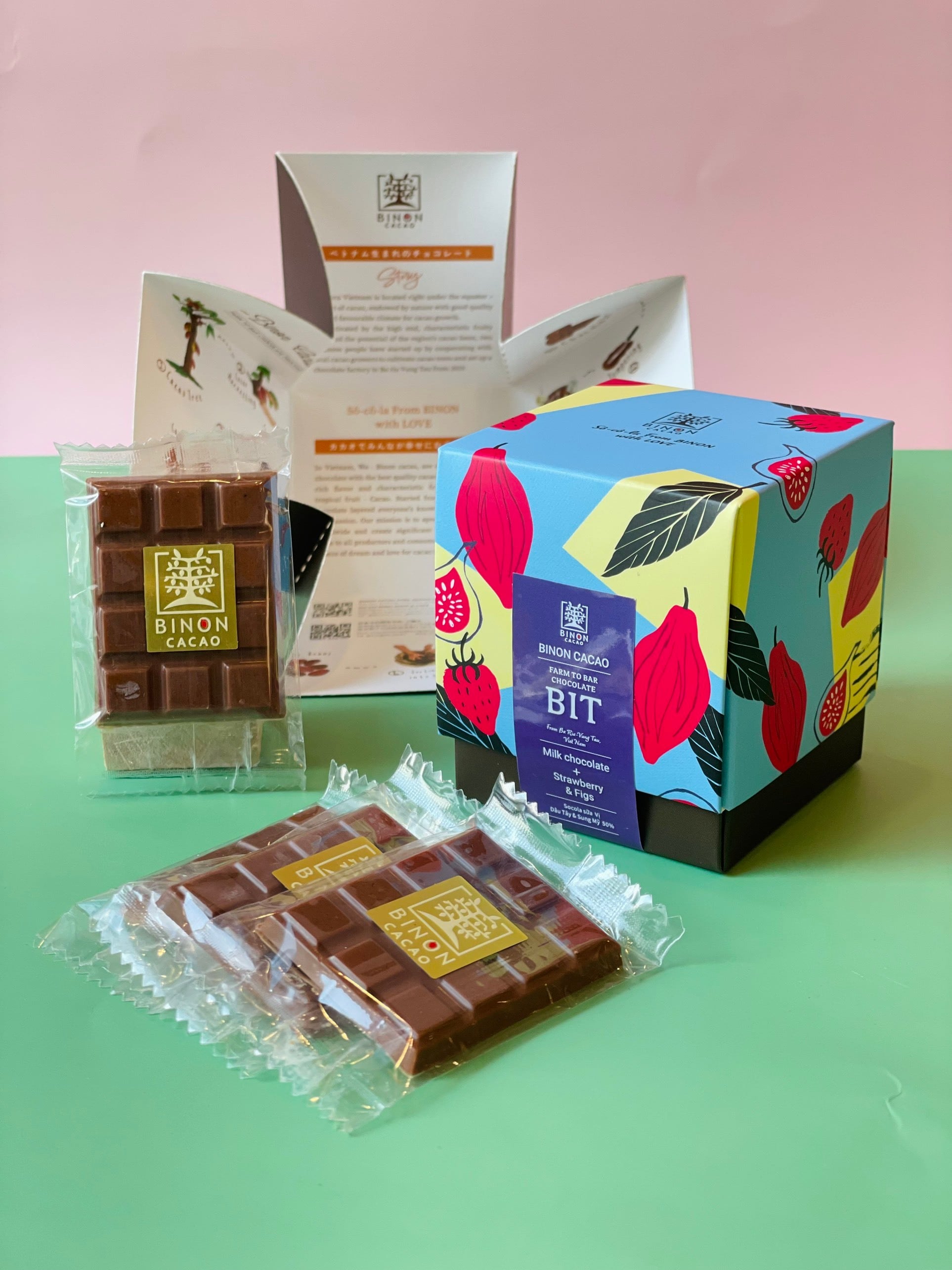 ビノン ファームトゥバー ビット チョコレート ミニ（ミニタブレットが5個入）全6種類のフレーバー）