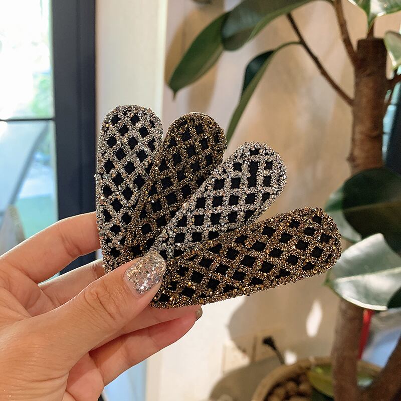 レッドクリスタルヘアピン サイド ブラック・アイド・ピーズ12797006424