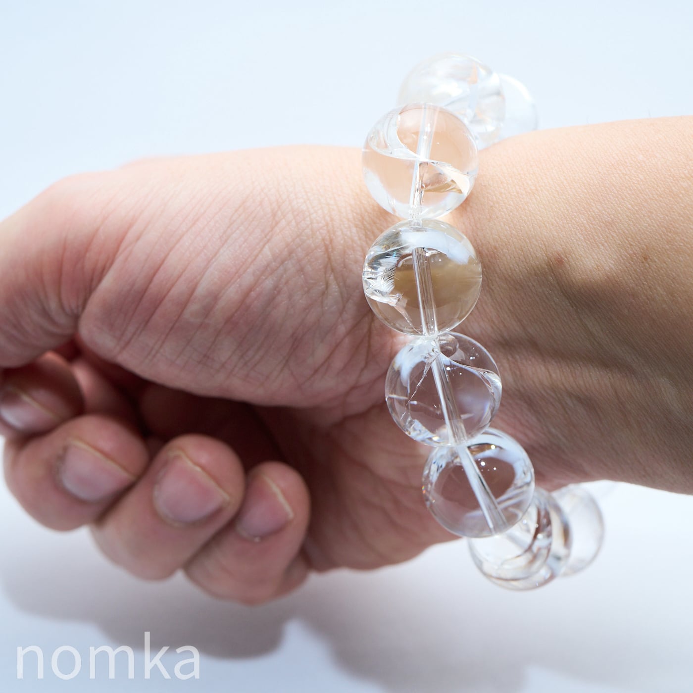 Special Price】大玉18mm アイリスクォーツ一連ブレスレット(約17cm