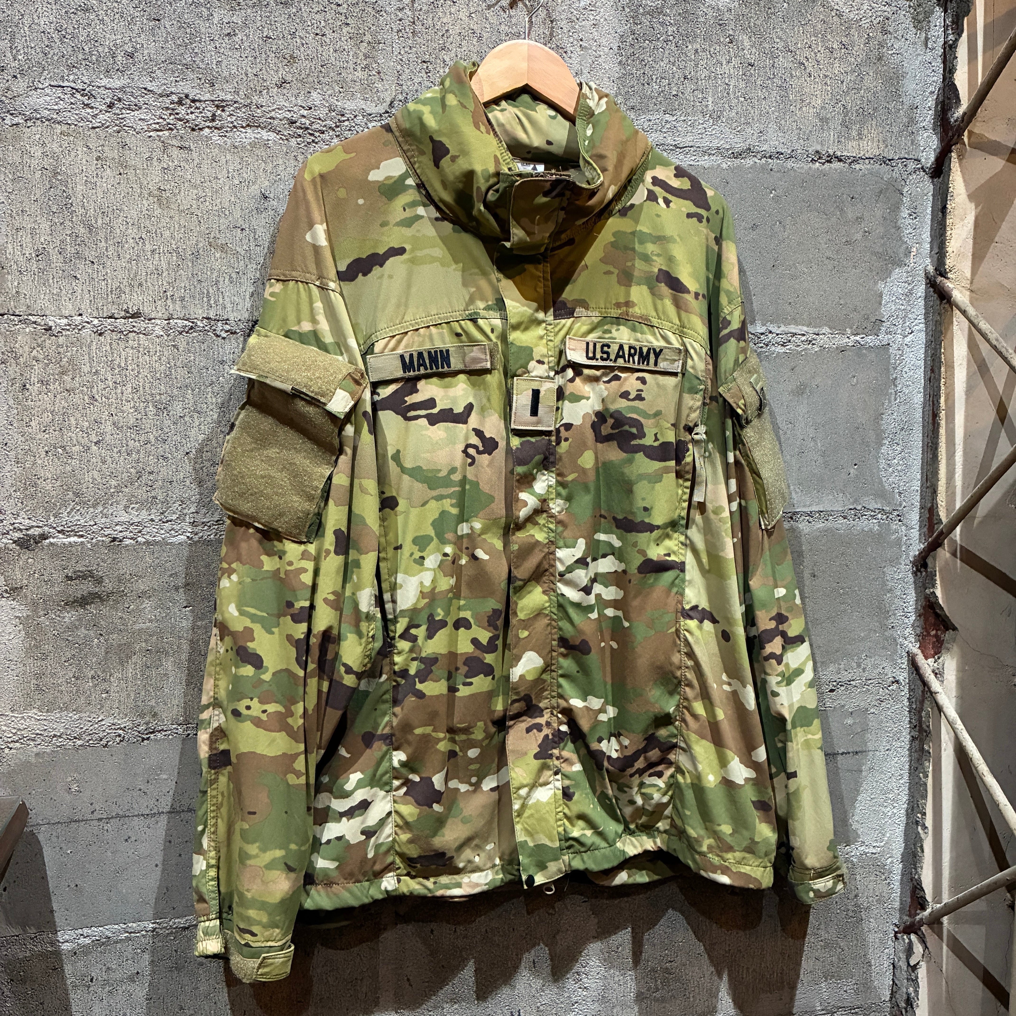 米軍 実物 ウッドランドカモ シュラフカバー ゴアテックス 防水 寝袋