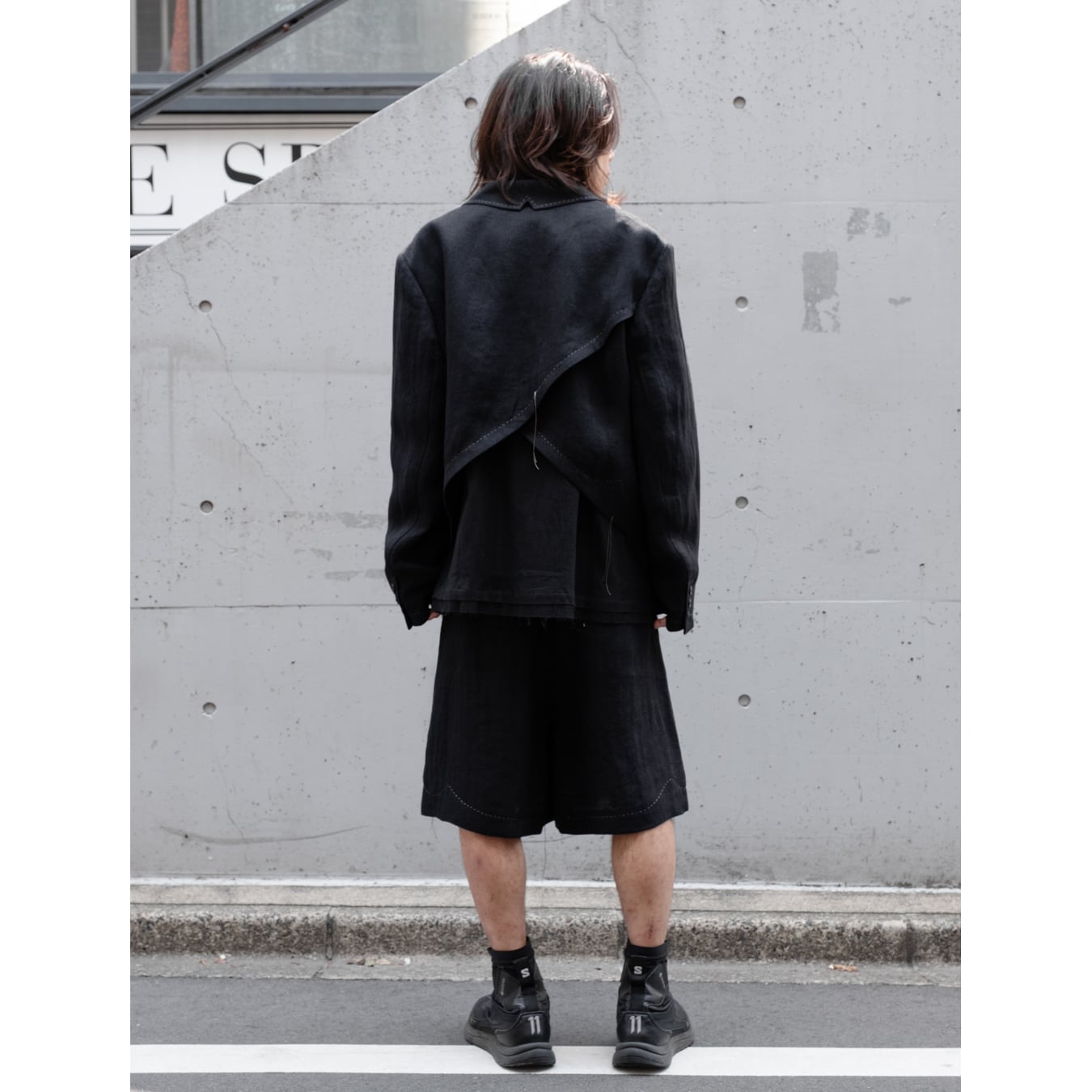 Professor.E ](プロフェッサーイー) 25SS-PE-TRS-03 PLEATED SHORTS
