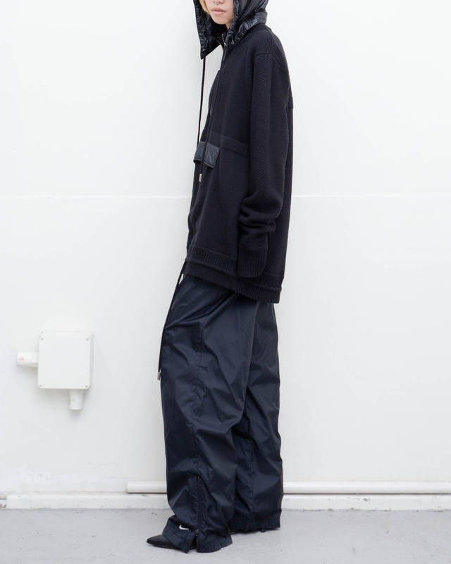 early2000s NIKE - wide leg nylon pants