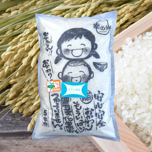 「幸の米」青天の霹靂「白米」5kg　定期便 画像