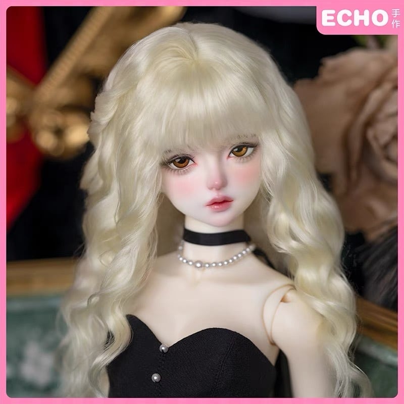 全7色！ECHO ロング セットウィッグ BJD 1/3 1/4 MDD KUMAKO かつら