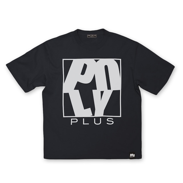 【予約注文】POLYPLUS LOGO ビッグT-shirt  / BLACK