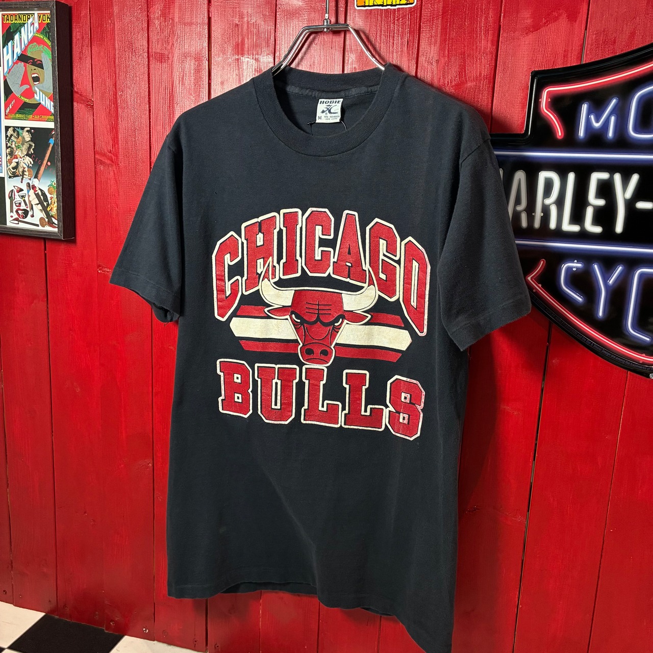 90s USA製 NBA CHICAGO BULLS ヴィンテージTシャツ　