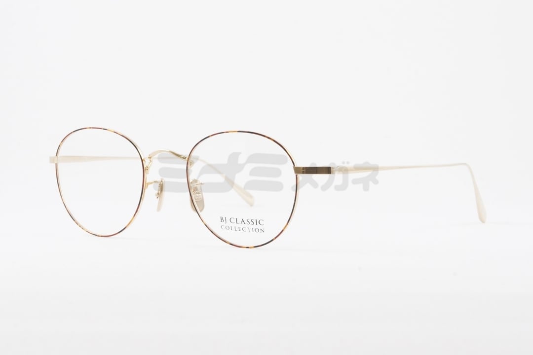 生見愛瑠さん（めるる）着用】BJ CLASSIC メガネ PREM-116S NT C-1-2F