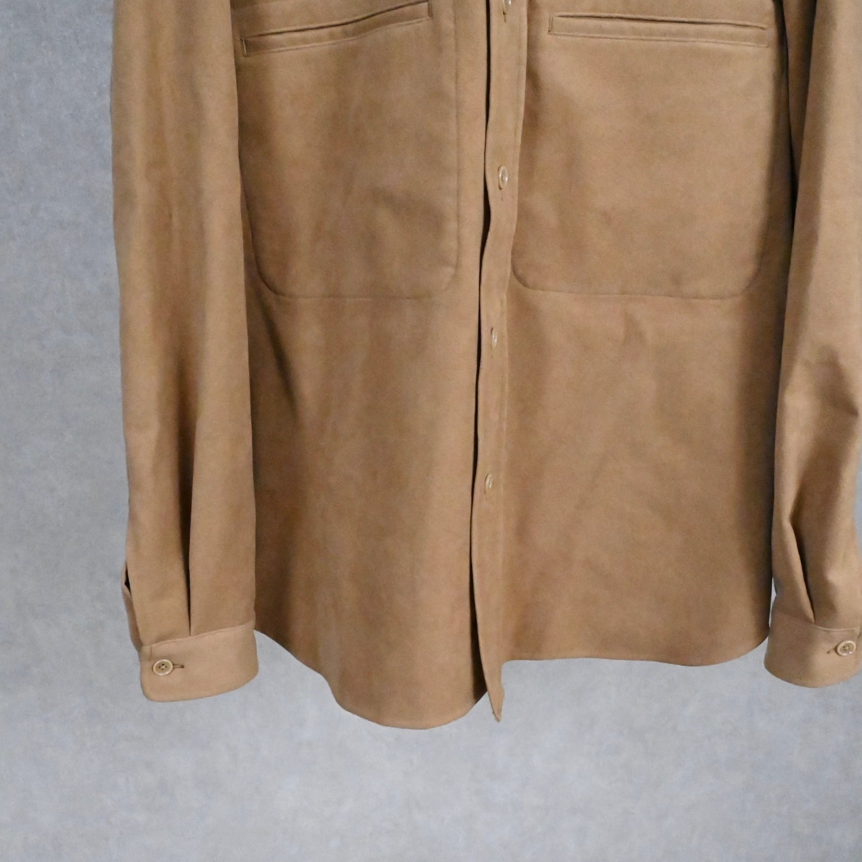25AW》【STILL BY HAND】SUEDE SHIRT BLOUSON スティルバイハンド