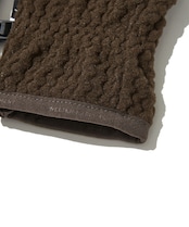 CALORA FLEECE GLOVES_BROWN