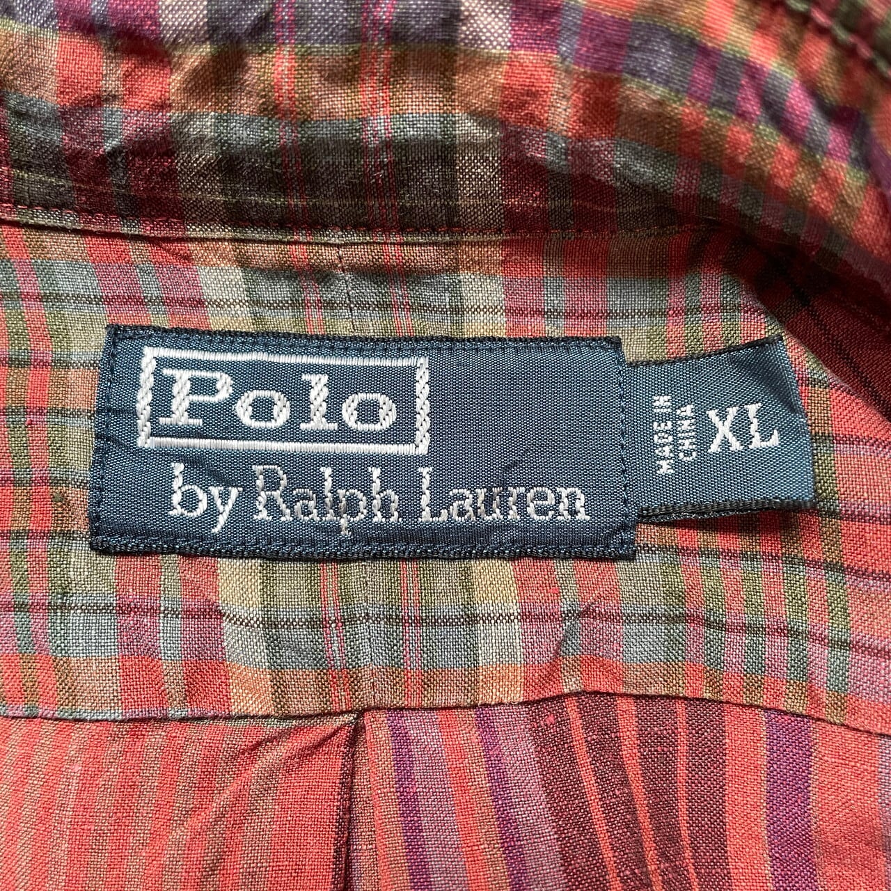 90年代 Polo by Ralph Lauren オールドラルフローレン リネン×シルク