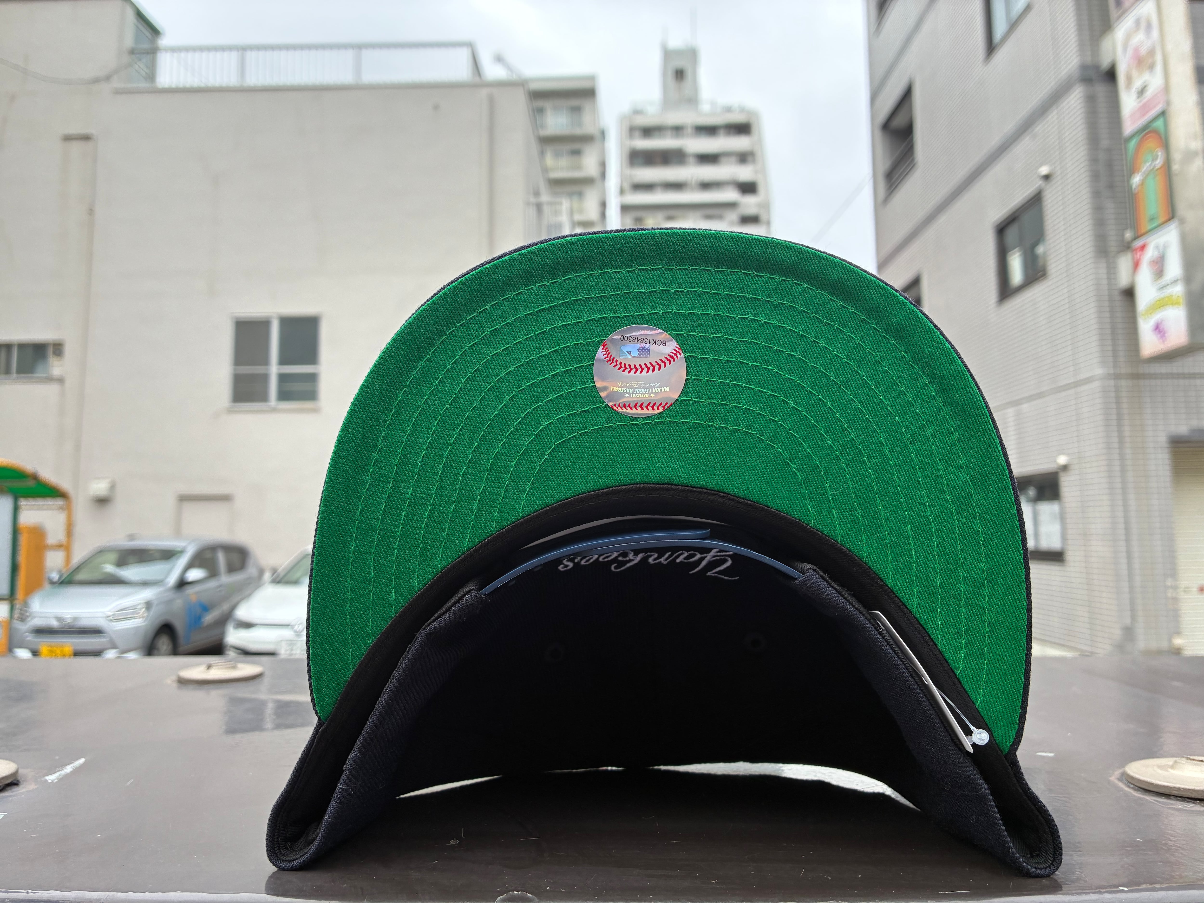 NEW ERA 9FIFTY ソフトバックラム MLB ダブルロゴ ニューヨーク