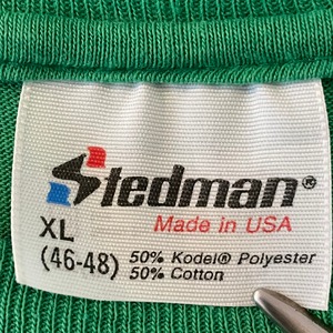 【STEDMAN】80s 90s USA製 ワンポイント Tシャツ ステッドマン X-Large アメリカ古着